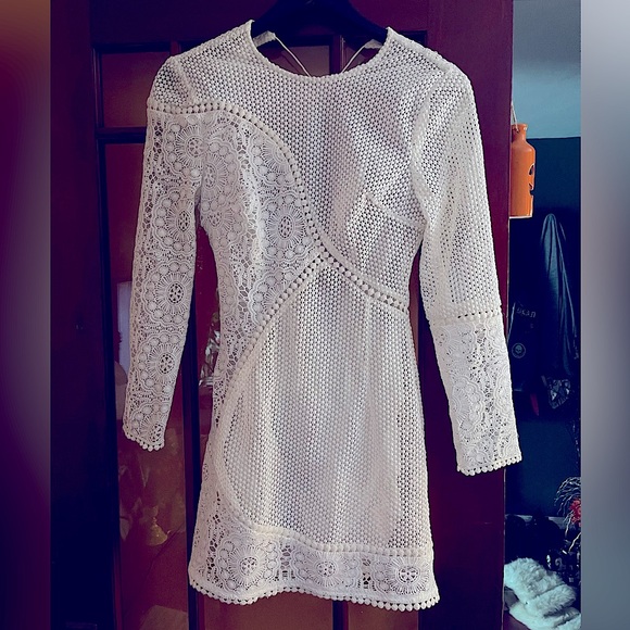 Brand New Zimmerman low back lined crochet dress size 1 - Picture 1 of 5